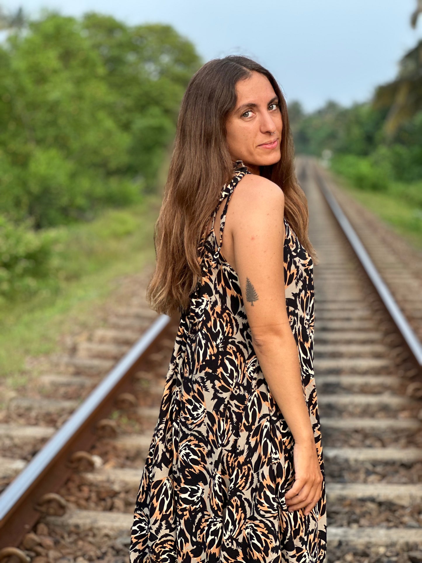 Dreamy Summer Dress - Bedreamer Tropical Collection Limited Edition - Be Dreamer Clothing