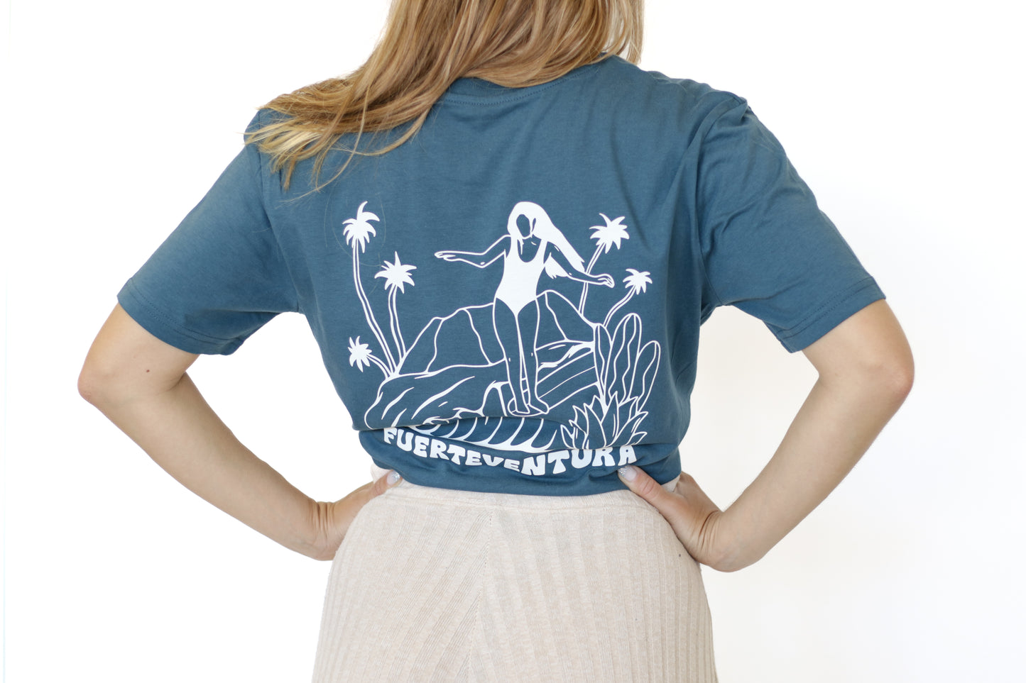 Surf Girl Fuerteventura - T-shirt Unisex Stargazer - Be Dreamer Clothing