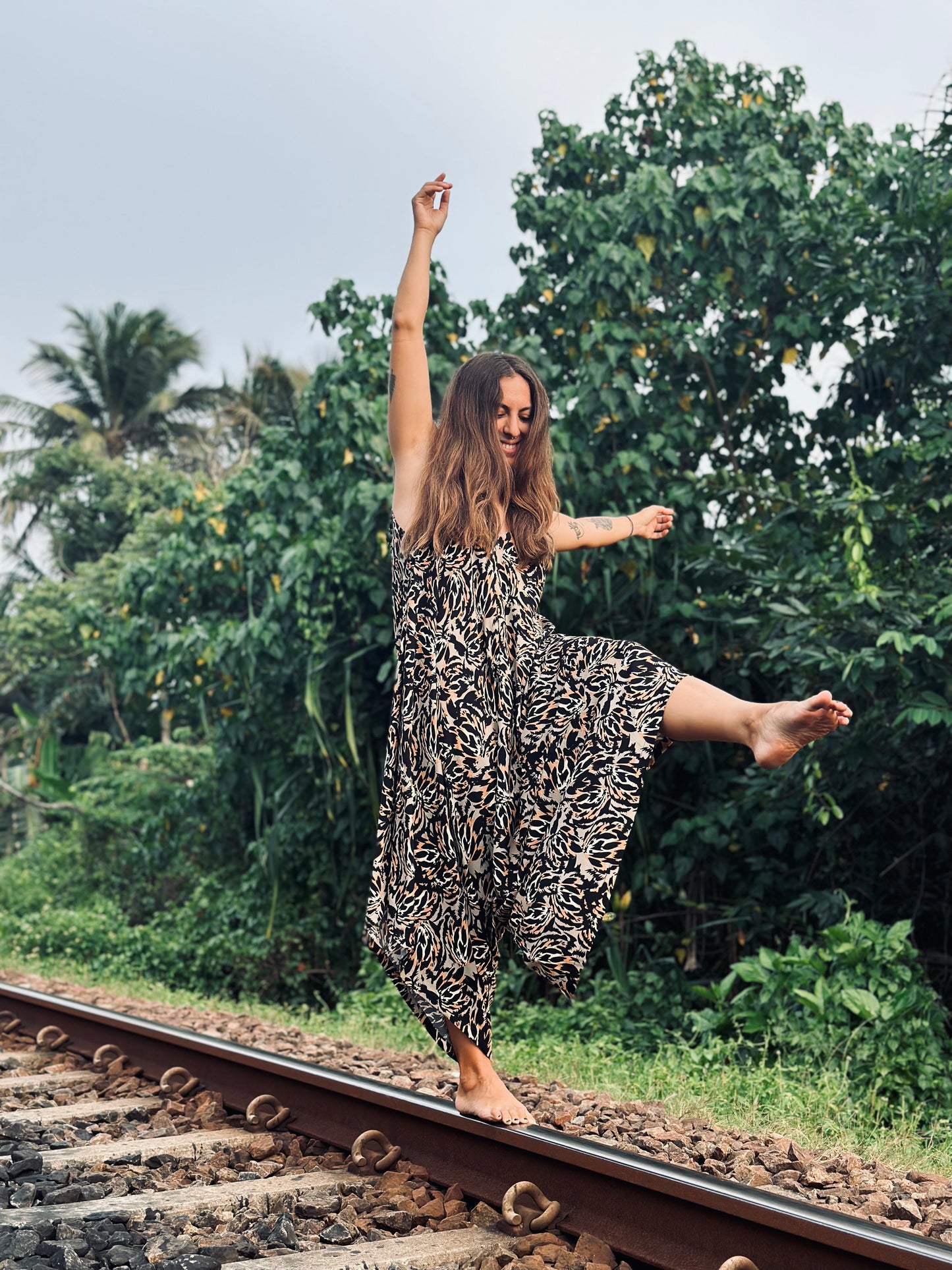 Dreamy Summer Dress - Bedreamer Tropical Collection Limited Edition - Be Dreamer Clothing