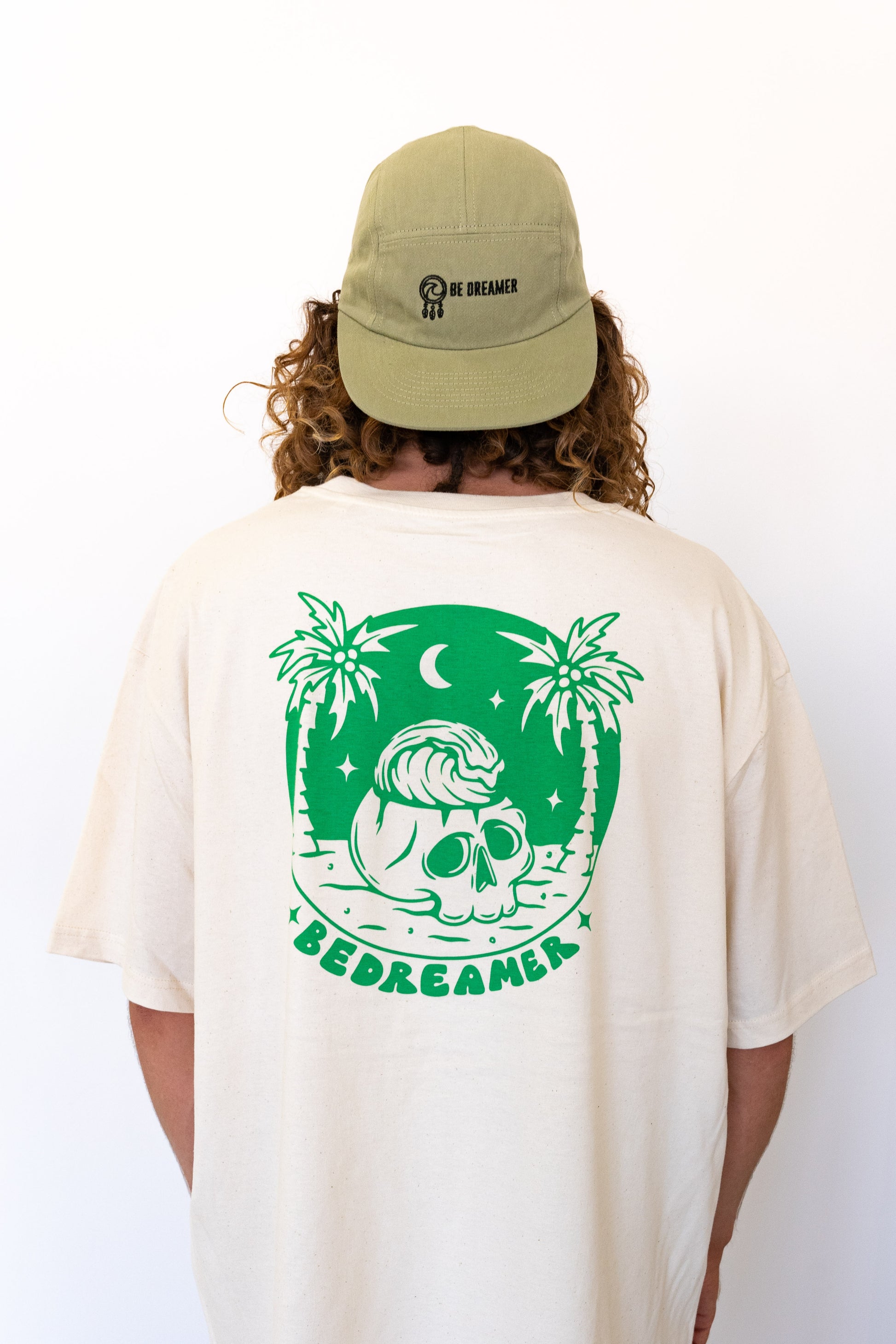 Skull Dreamer - Maglia Unisex Natural Raw - Be Dreamer Clothing
