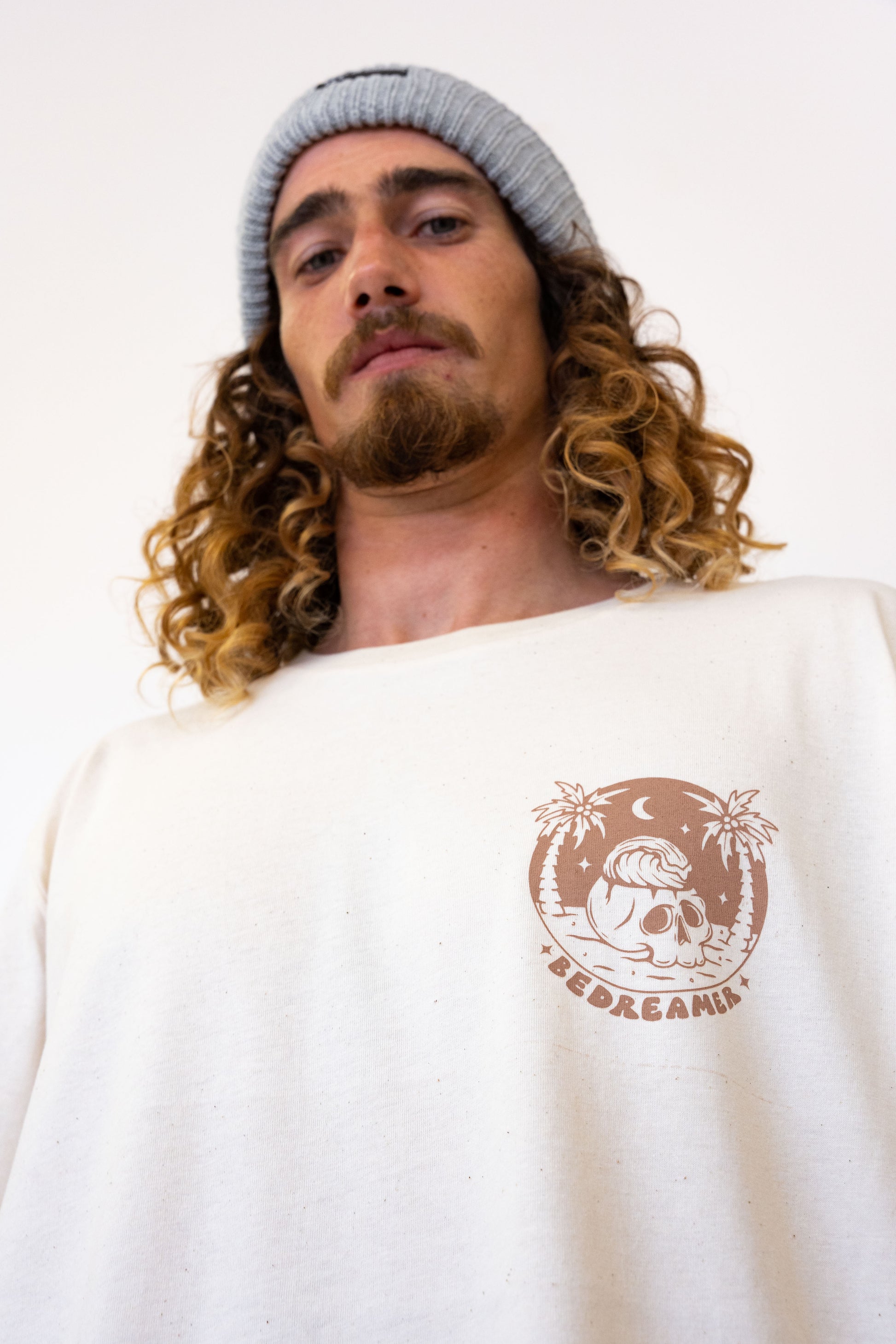 Skull Dreamer - T-shirt Unisex Natural Raw - Be Dreamer Clothing