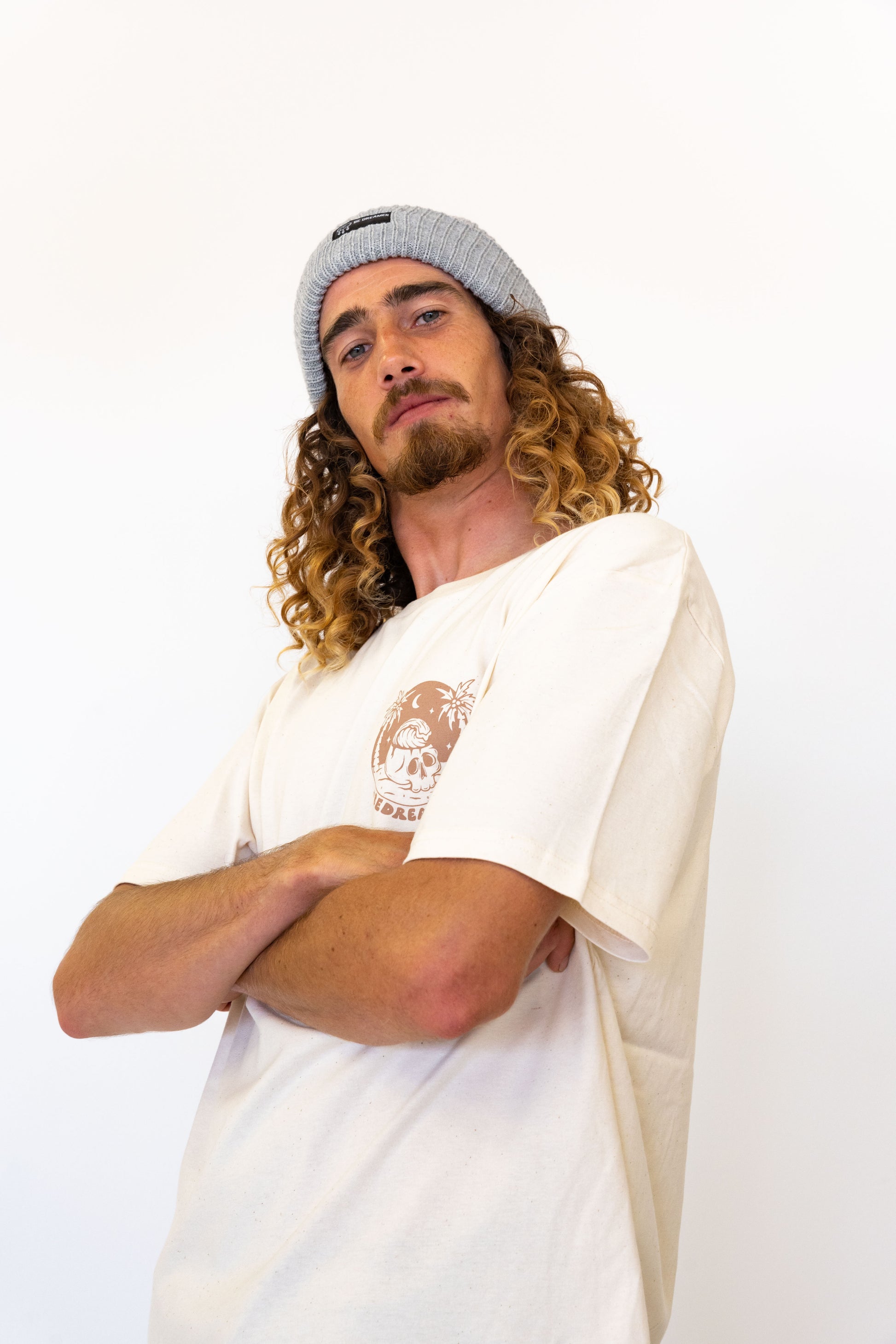 Skull Dreamer - T-shirt Unisex Natural Raw - Be Dreamer Clothing