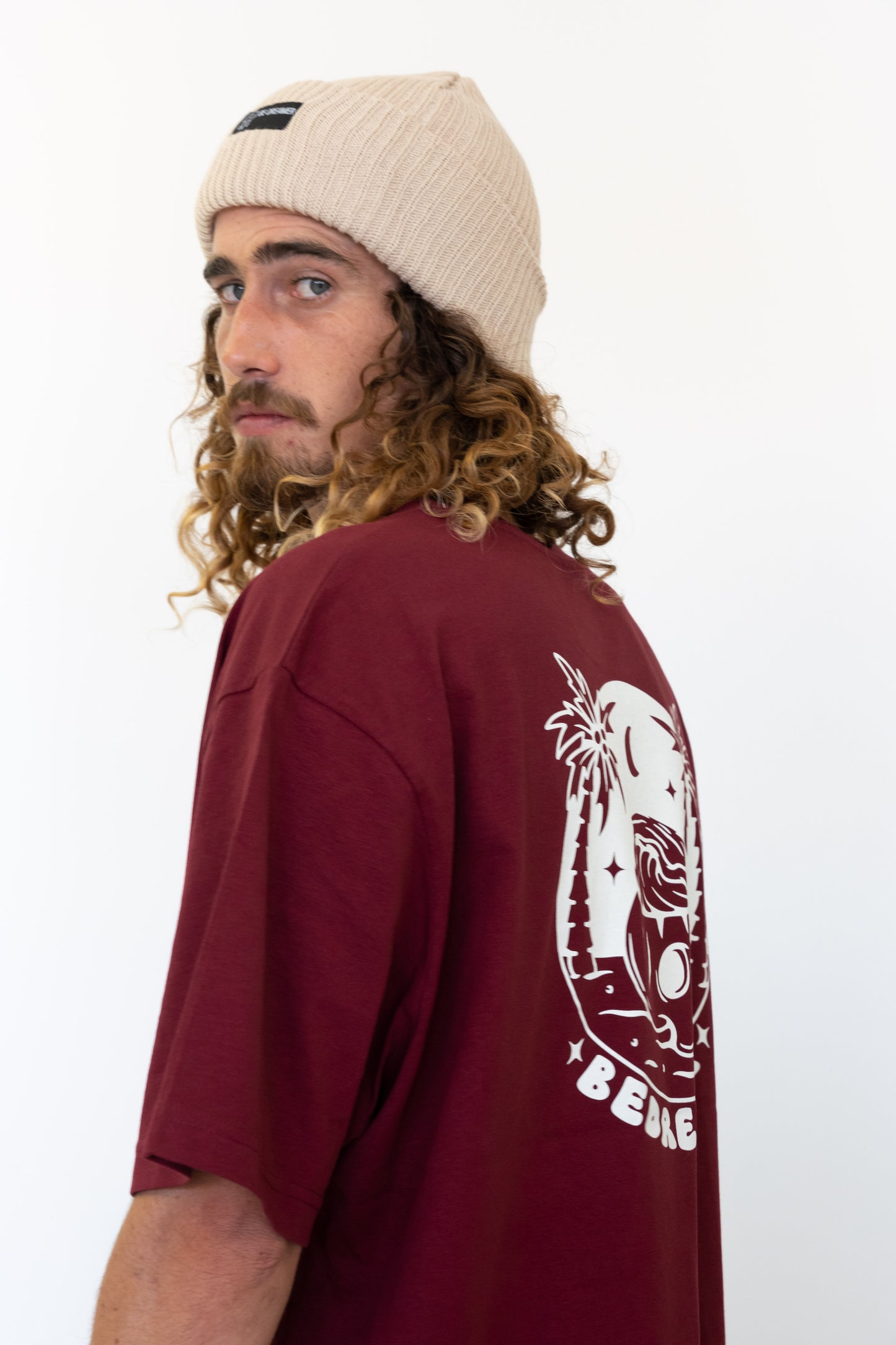 Skull Dreamer - T-shirt Unisex Burgundy - Be Dreamer Clothing