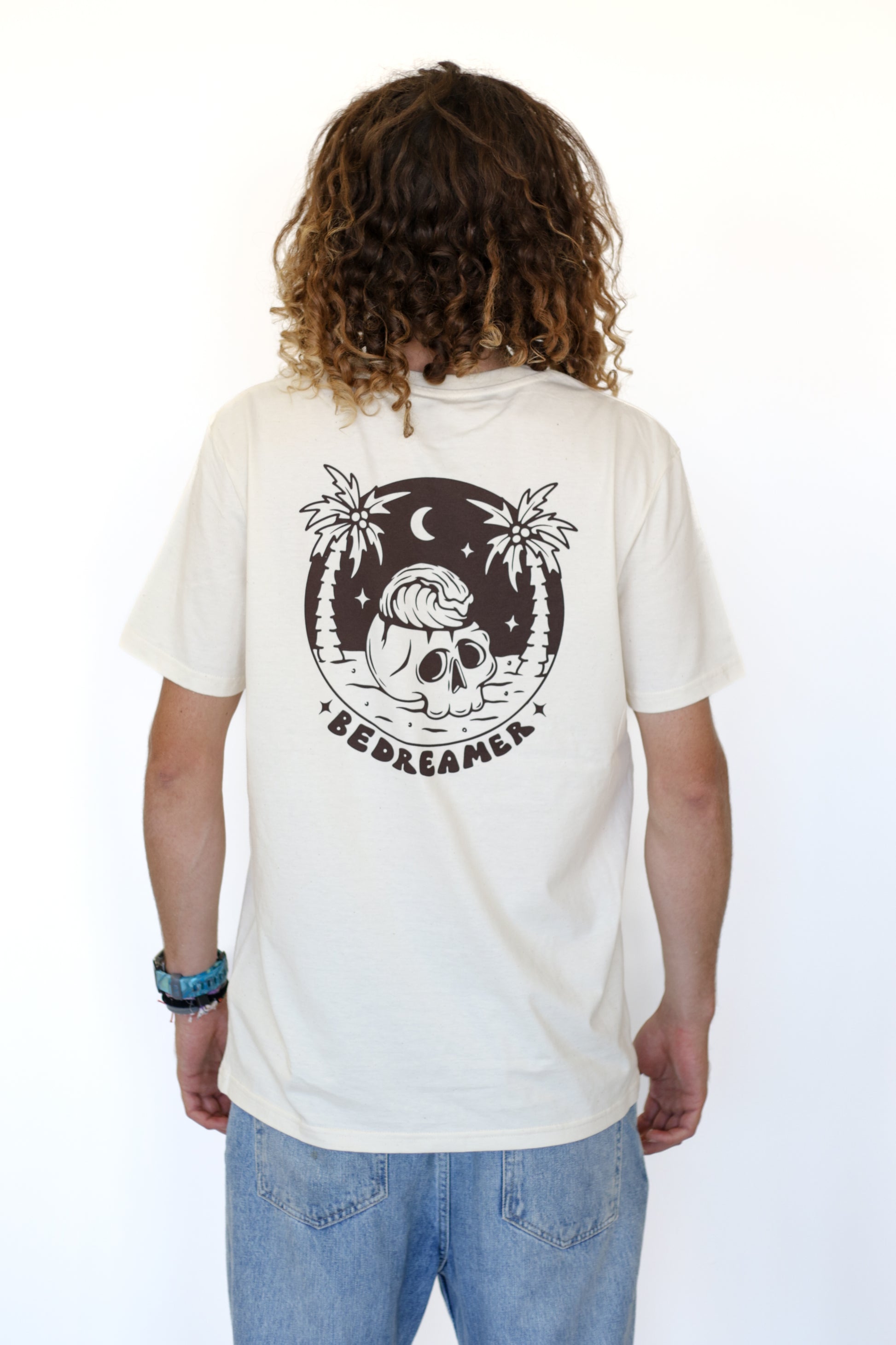 Skull Dreamer - T-shirt Unisex Natural Raw - Be Dreamer Clothing