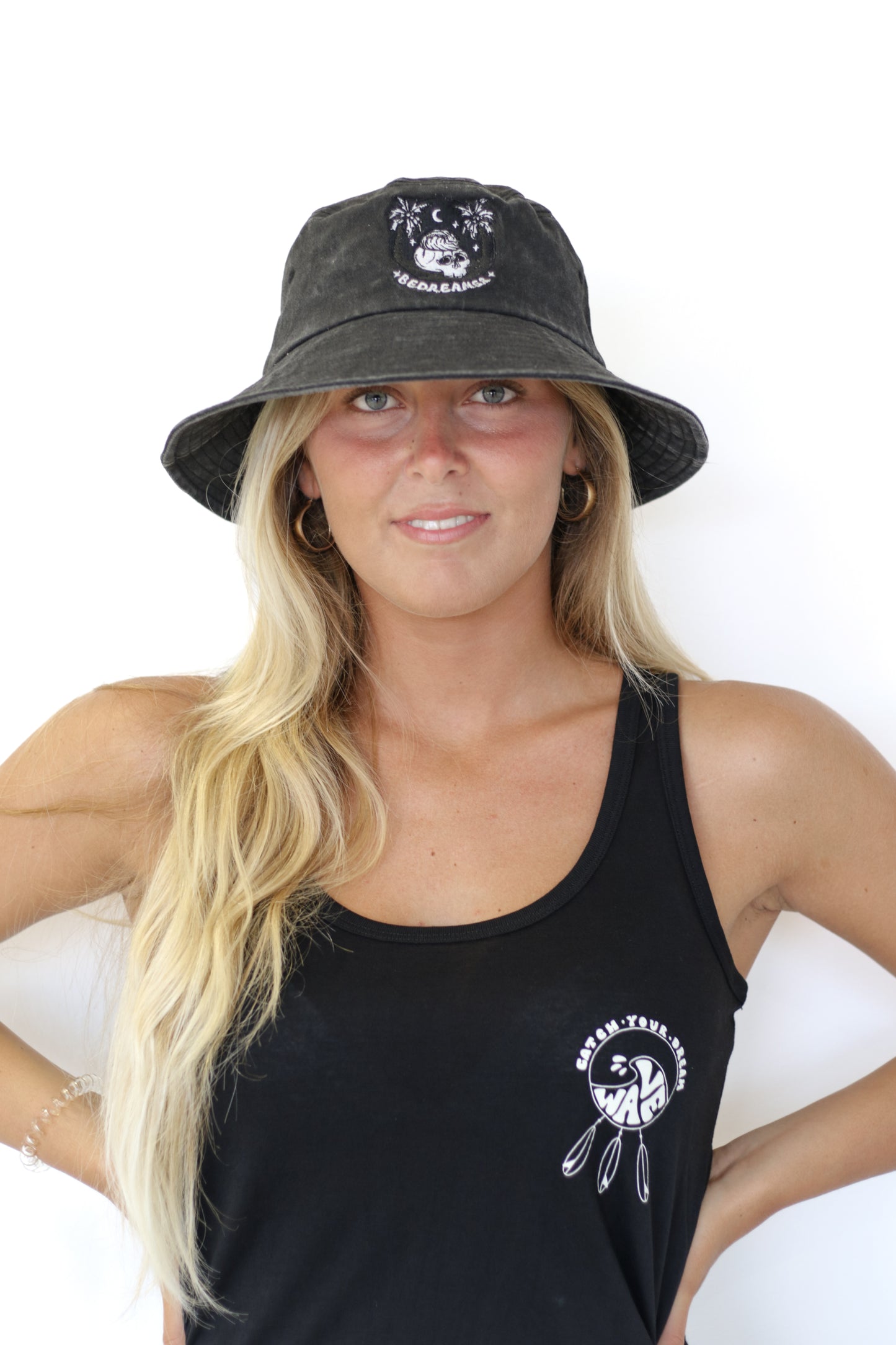 Dreamcatcher - Tank top Woman Black - Be Dreamer Clothing